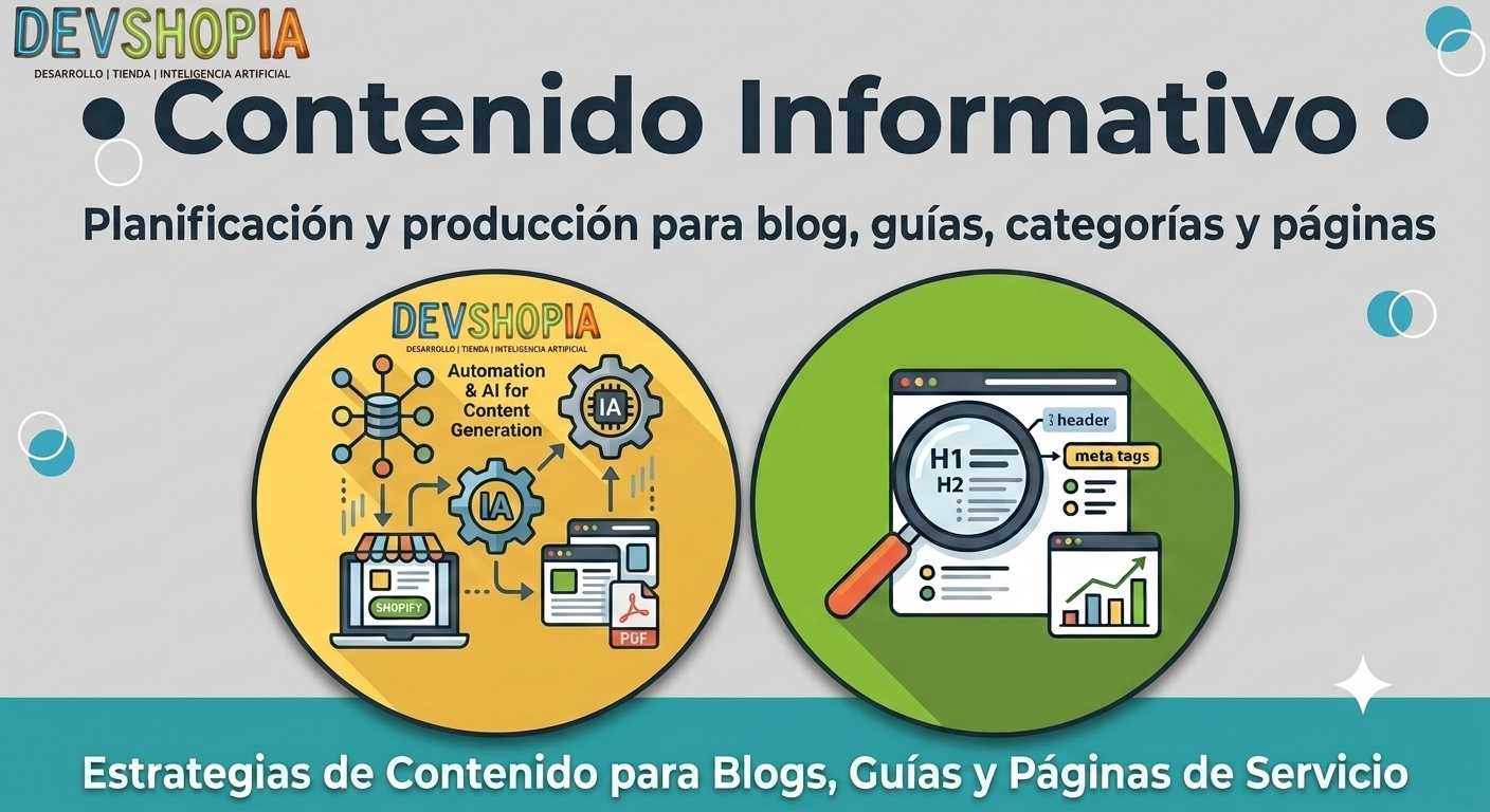 Contenido informativo para ecommerce
