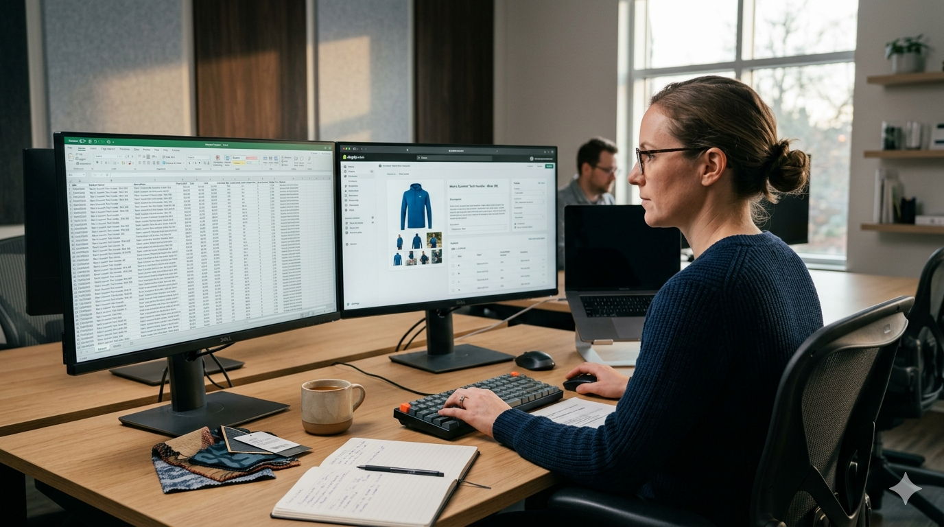 Carga masiva en Shopify: productos, metacampos y media sin caos